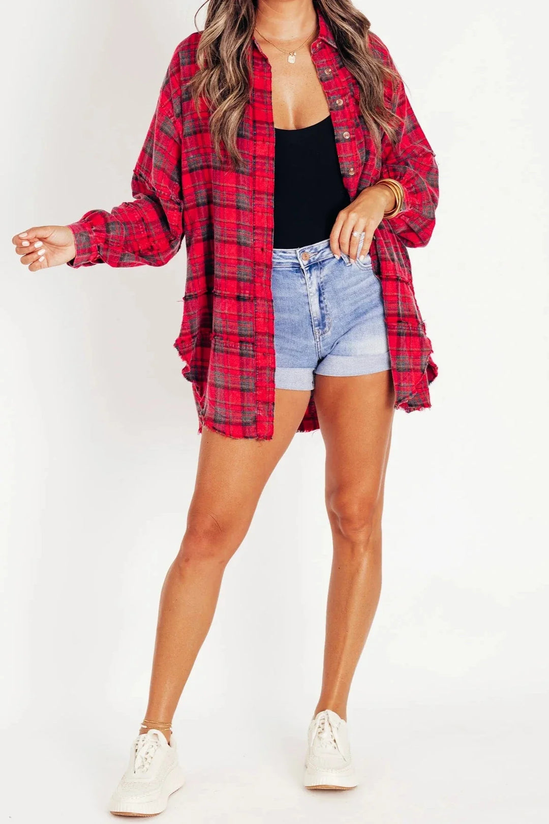 HARPER | OVERSIZED WASHED FLANNEL