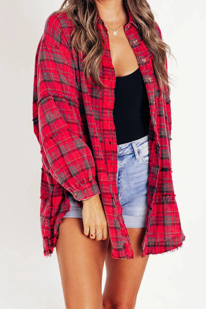 HARPER | OVERSIZED WASHED FLANNEL