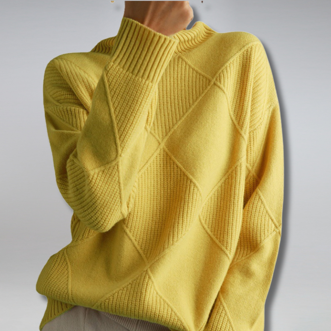 LIRA | SOFT TURTLENECK SWEATER