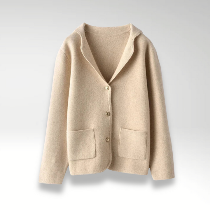 BLANCHE | 100% PREMIUM WOOL CARDIGAN