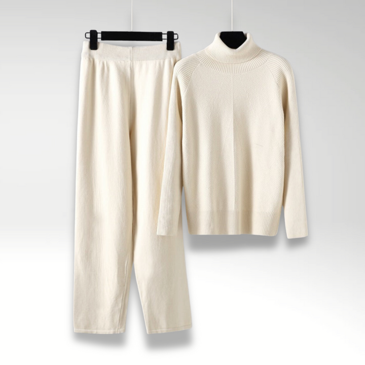 MABEL | CABLE KNIT LOUNGE TWO PIECE SET