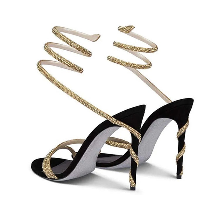 MIKAYLA | ELEGANT STRAPPY HEELS