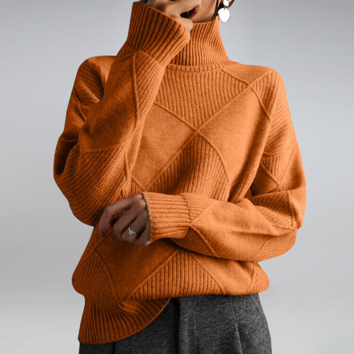 LIRA | SOFT TURTLENECK SWEATER