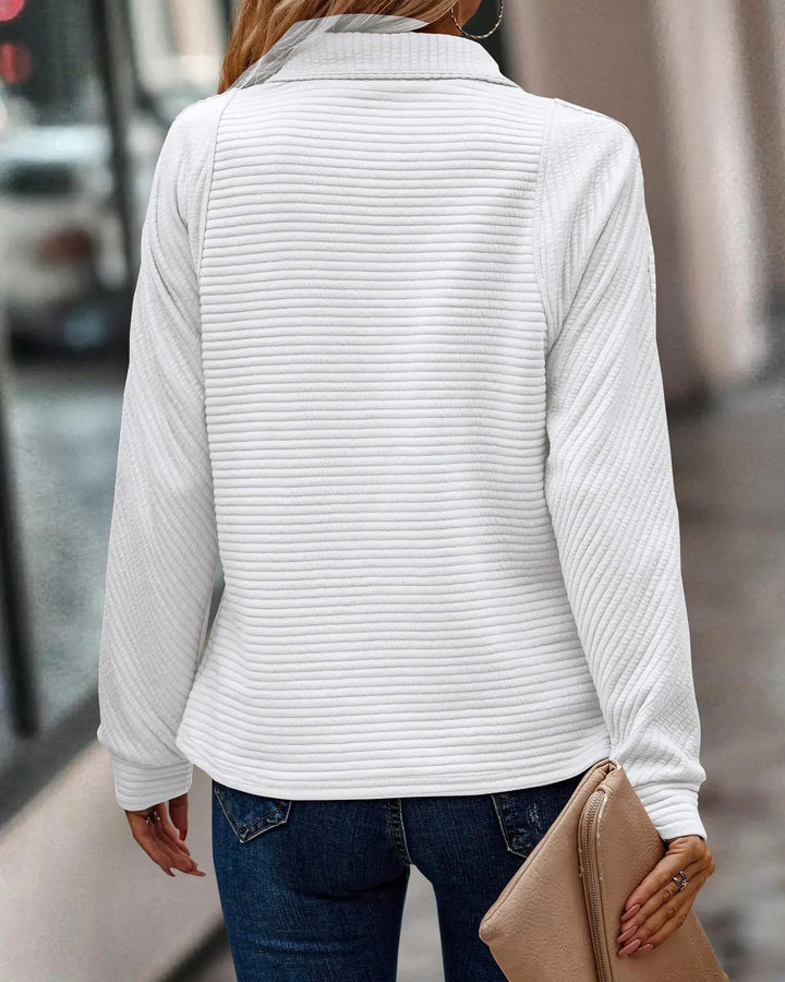 ELISE | ELEGANT V-NECK PULLOVER