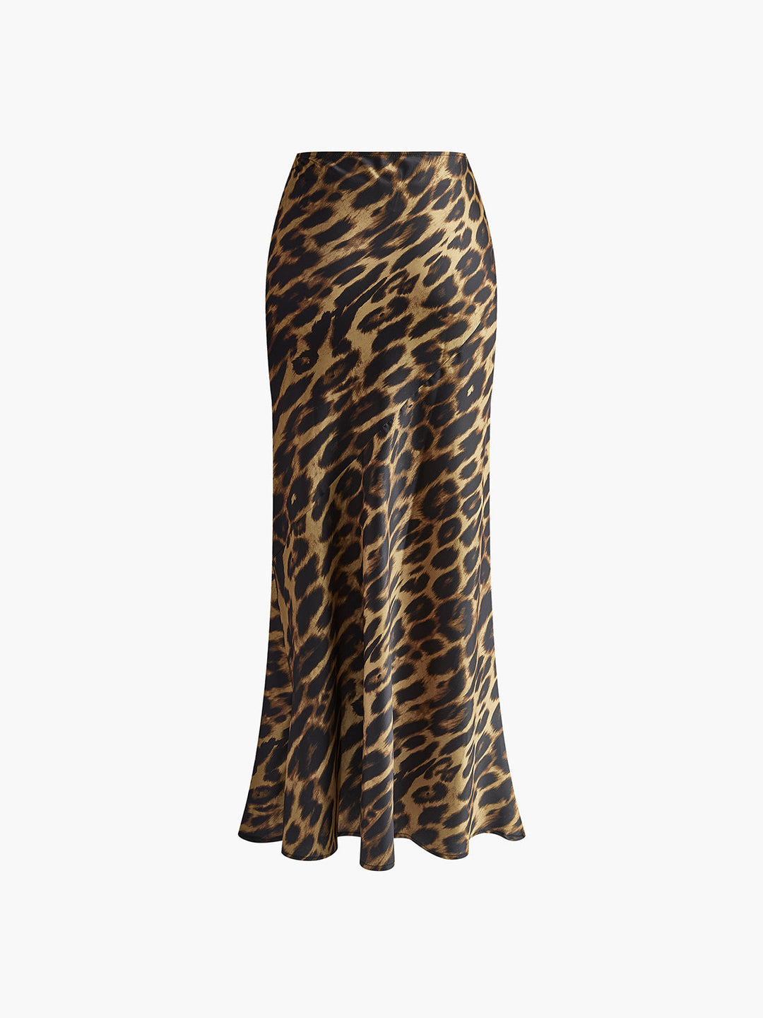 MIMI | SLIM FIT LUX LEOPARD PRINT SKIRT