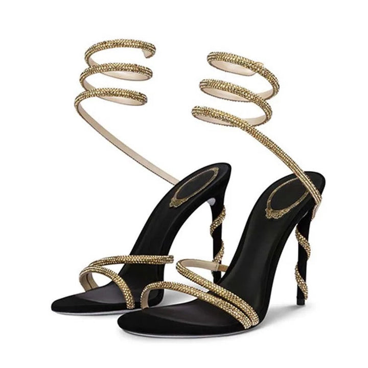 MIKAYLA | ELEGANT STRAPPY HEELS