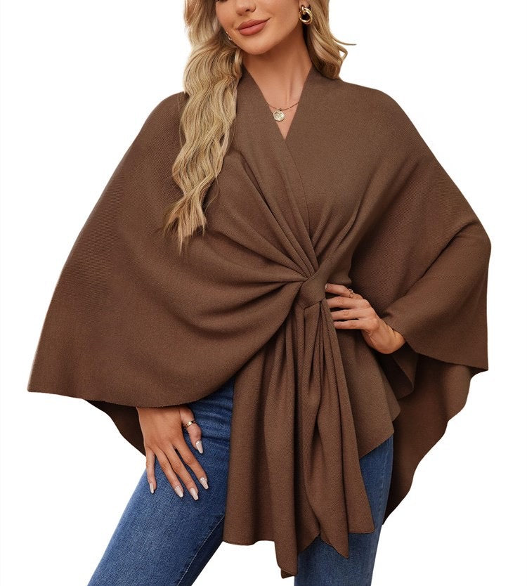 SERENA | ELEGANT WRAP PONCHO