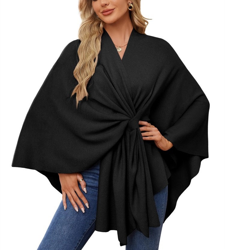 SERENA | ELEGANT WRAP PONCHO