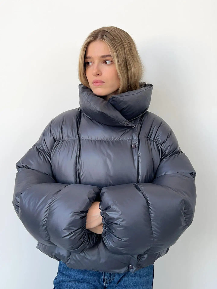 AZELINA | OVERSIZED DOUBLE LAYERED PUFFER JACKET