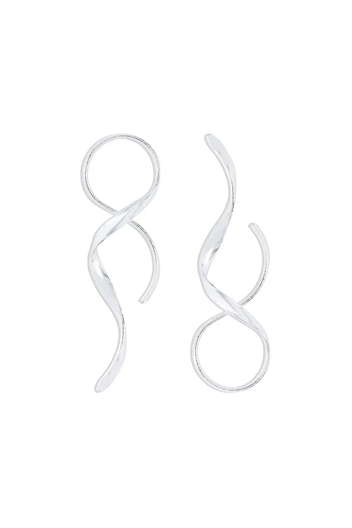 ISMARA | SLEEK SPIRAL EARRINGS