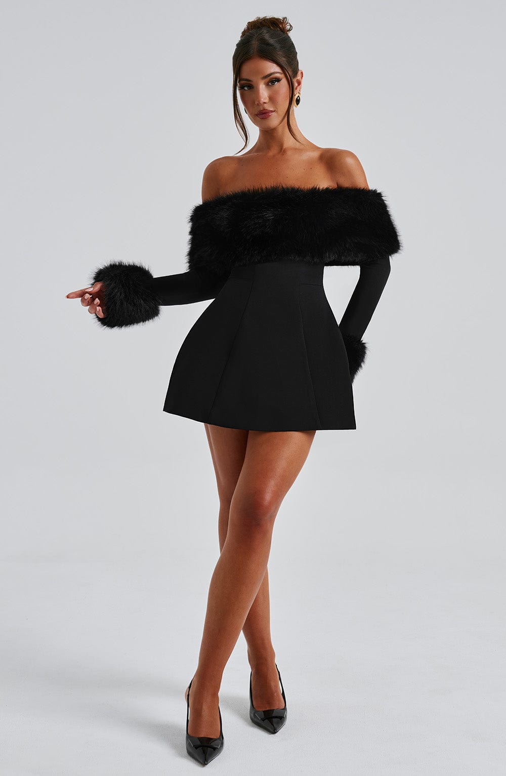 LAUREL | LUXURIOUS FUR DRESS